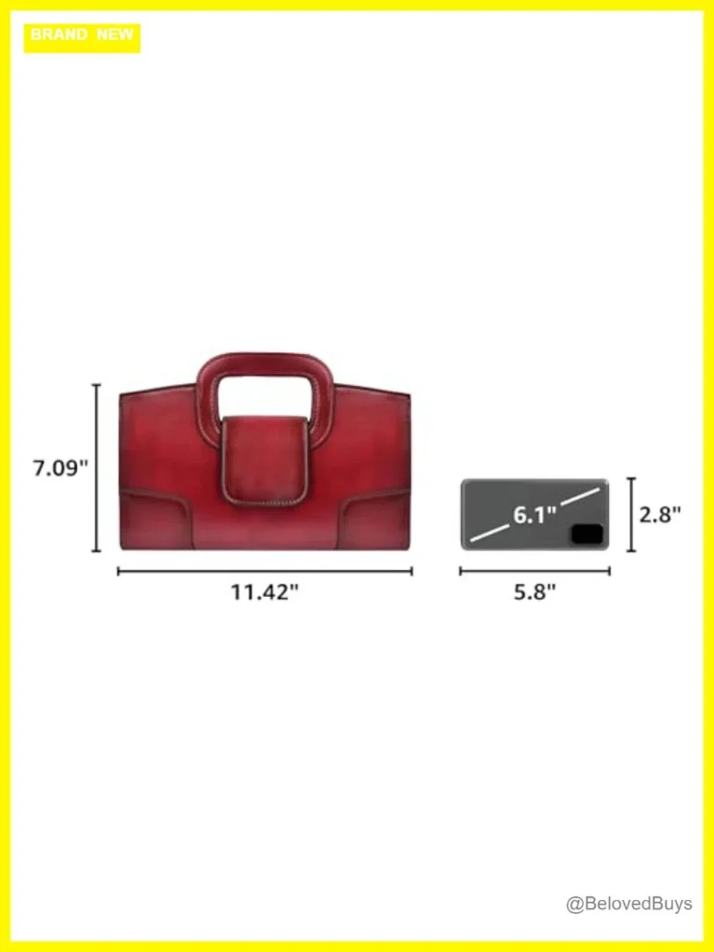 Vintage Flap Tote Satchel PU Leather Crossbody Shoulder Bag
